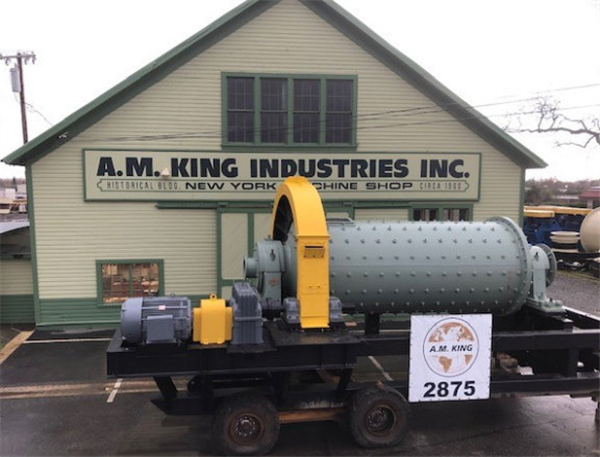 Canadian Allis Chalmers 6' X 14' Ball Mill With 250 Hp Motor)